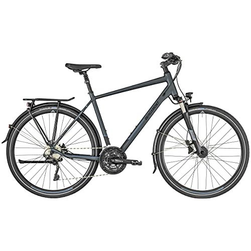 Cross Trail und Trekking : Bergamont Horizon 7 Trekking Fahrrad schwarz / grau 2019: Gre: 52cm (170-178cm)