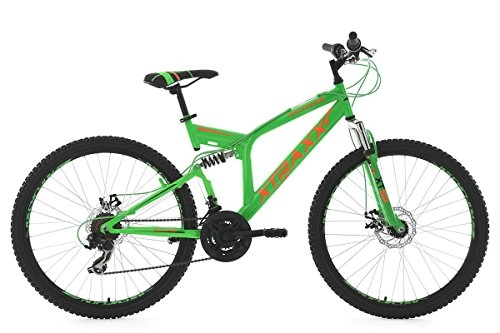Cross Trail und Trekking : KS Cycling Mountainbike MTB 26“ Xtraxx grün-Orange RH 46 cm
