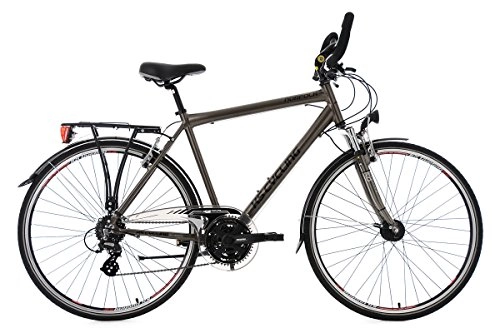 Cross Trail und Trekking : KS Cycling Trekkingrad Herren 28'' Norfolk 24 Gang Bronze Multipositionslenker RH 58 cm