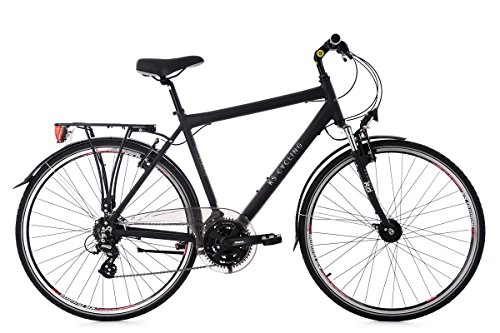 Cross Trail und Trekking : KS Cycling Trekkingrad Herren 28“ Norfolk 24 Gang schwarz RH 53 cm Tourenlenker