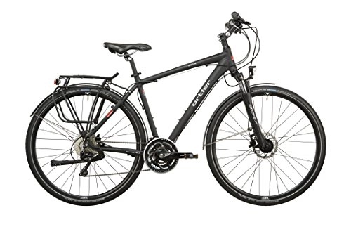 Cross Trail und Trekking : Ortler Ardeche Herren black matt Rahmengröße 55 cm 2016 Trekkingrad