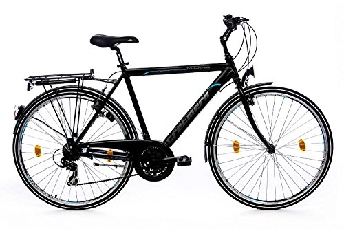 Cross Trail und Trekking : tretwerk DIREKT gute Räder Milano 28 Zoll Herren Trekkingbike, Herren-Fahrrad 21-Gang Kettenschaltung, L