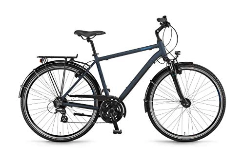 Cross Trail und Trekking : Winora Domingo 24HS Trekking Bike 2020 (52cm, Darkblue / Schwarz matt (Herren))