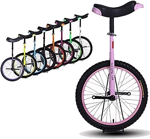 Einräder : 35, 5 cm (14 Zoll) Unicycle für Kinder / Jungen / Mädchen, Small Outdoor Sports Einrad, geeignet für Anfänger / Kinder und Kinder Alter 5-9, Höhe 1, 1-1, 4 m, Farbe Alloy Rims