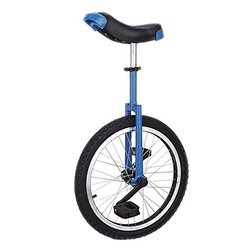 Einräder : Einrad Blaues Einrad - Übung Fitness für Erwachsene / Anfänger / Trainer, Männer Frauen 16 / 18 / 20 Zoll Balance Cycling für Höhe 115-175cm, Einfach Zusammenbauen (Size : 16 Inch)