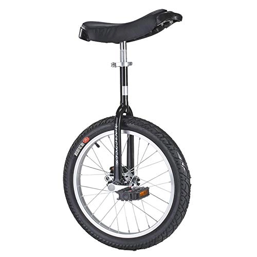 Einräder : HWLL Einräder 20 / 24 Zoll für Erwachsene Skidproof Butyl Mountain Tire Balance Radfahren Heimtrainer, 16 / 18 Zoll Rad Kinder Einrad (Size : 16")