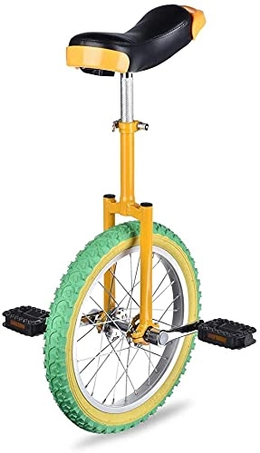 Einräder : JINCAN. Einrad mit farbigen Reifen, ergonomischen Sicherheitssattel, eingereiftes Einrad mit Anti-Rutsch-Reifen und Einstellbarer Freisetzungssattel, komfortabel (Größe : 24inch)