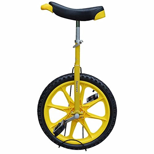 Einräder : LJHBC Einrad 20" Laufradtrainer Einrad 2, 15" Rutschfester Butyl-Bergreifen Balance-Radsport-Übung(Color:Gelb)