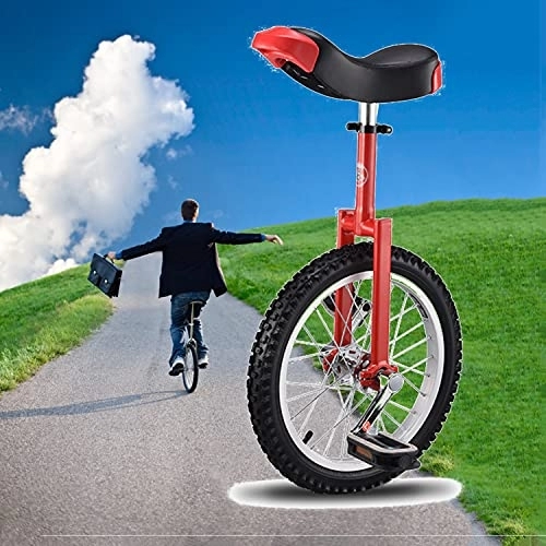 Einräder : OHKKSD 20-Zoll-Einräder mit Griffen - Erwachsene / Schwerlaster / Profis, Einrad für Kinder / Jungen / Mädchen, Outdoor-Einrad mit großen Rädern mit fettem Reifen und verstellbarem Sattel