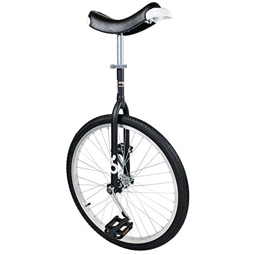 Einräder : QU-AX Einrad OnlyOne 24" schwarz Alufelge Reifen schwarz Fahrrad