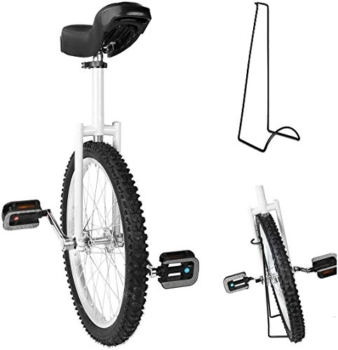 Einräder : Trainer Einrad Höhenverstellbar Skidproof Mountain Tire Balance Fahrradübung, Mit Einradständer, Einradrad
