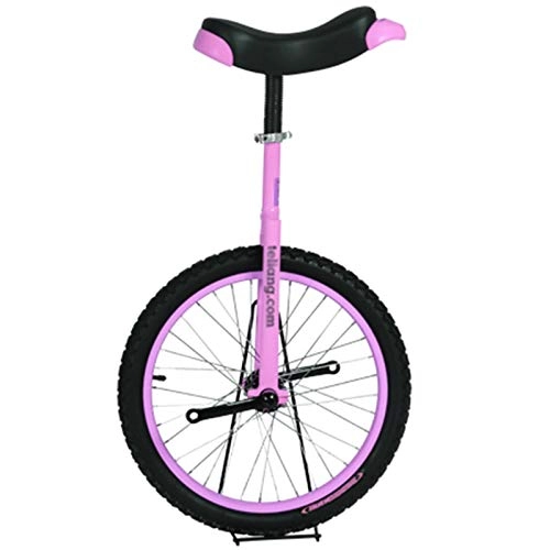 Einräder : TTRY&ZHANG 20-Zoll-Rad-Einrad für Erwachsene Profis, 16 / 18 Balance Cycling für Kinder (07.07.2010.12 Jahre), Sportübung (Color : PINK, Size : 16 INCH)