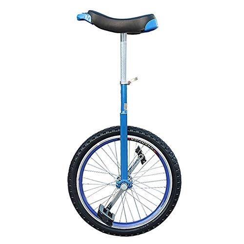 Einräder : TTRY&ZHANG 24 Zoll Rad im Freien Einrad, Erwachsene / Anfänger (Höhe über 1, 8m / 5, 9ft), Hochleistungsbalance-Einräder, Spaß / Übung (Color : Blue)