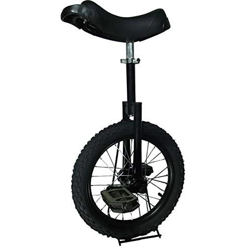 Einräder : TTRY&ZHANG Wettbewerb Unicycle Balance Robuste 20-Zoll-Unicyr für Anfänger / Jugendliche, mit dichtestes Butyl-Reifenrad Radfahren Outdoor-Sport-Fitness-Übungsgesundheit (Color : Black)