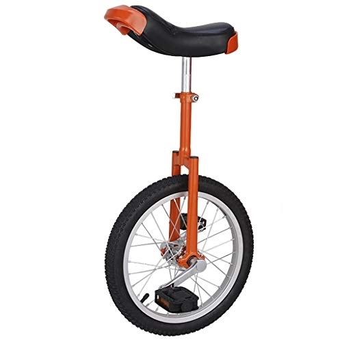 Einräder : TXTC Einrad Fahrrad Competitive Einrad Kind Erwachsene Verdickte Aluminiumlegierung Verdickte Rahmen Laufrad -Fahrrad, for Outdoor-Sportarten (Color : Orange)