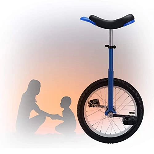 Einräder : YQG Trainer Einrad, Unisex 16 / 18 / 20 Zoll Rad Einrad Skidproof Mountain Tire Balance Radfahren übung Für Anf?nger Einfach Zu Montieren (Color : Blue, Size : 20 inch)