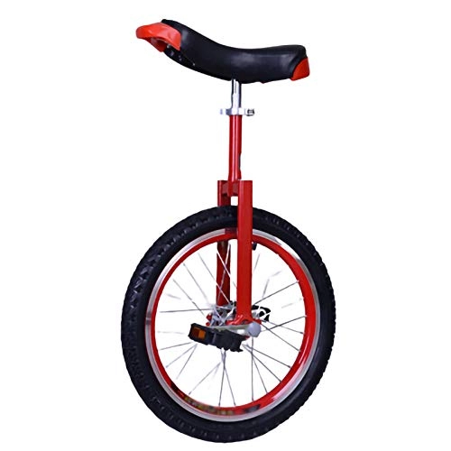 Einräder : YYLL Unicycle for Anfänger Erwachsene Männer Teens Junge Reiter, Mountain Outdoor Sports Fitness Exercise (Color : Red, Size : 20inch)