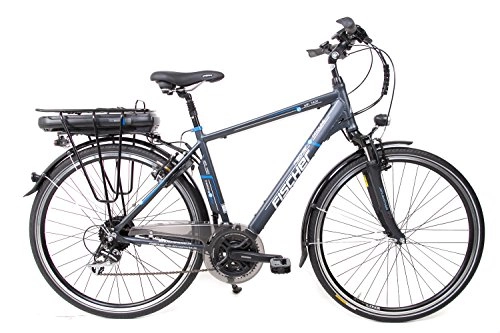 Elektrofahrräder : 28" Zoll FISCHER Elektro Fahrrad E-Bike Pedelec Trekking Shimano 24 Gang 36V 14Ah