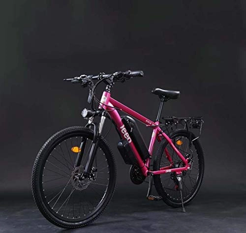Elektrofahrräder : AISHFP Erwachsene 26 Zoll Electric Mountain Bike, 36V-Lithium-Batterie-Aluminiumlegierung elektrisches Fahrrad, LCD Display Anti-Diebstahl-Gerät, E, 14AH