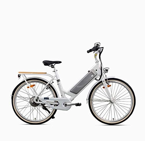 Elektrofahrräder : AISHFP Erwachsener City Electric Bike, 48V-Lithium-Batterie, Aluminium Rahmen elektrisches Fahrrad, Retro- Pendler E-Bikes 26 Zoll-Räder, A