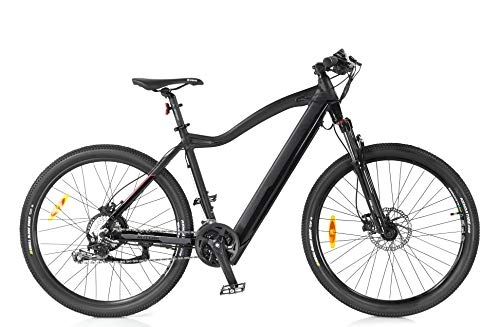 Elektrofahrräder : Allegro Invisible E-Bike Mountainbike Herren 27, 5 Zoll, E-MTB, Elektro Mountenbike E-Bike, Schwarz
