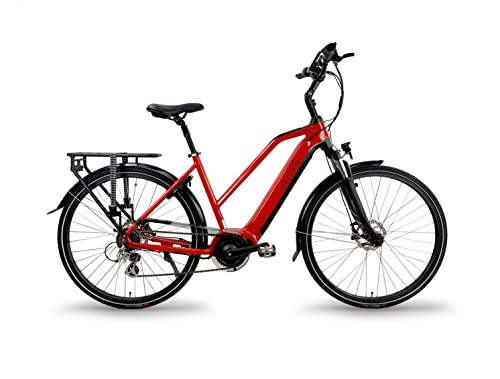 Elektrofahrräder : Allrounder W Elegance Trekkingbike Ebike SUV-Bike 28 Zoll Damen (schwarz)