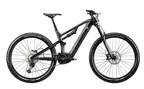 Elektrofahrräder : Atala Neue E-Bike 2022 MTB FULL CARBON WHISTLE B-RUSH C4.2 LT12 Größe 40 Farbe schwarz / schwarz glänzend
