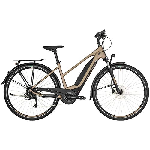 Elektrofahrräder : Bergamont E-Horizon 6 Damen Pedelec Elektro Trekking Fahrrad bronzefarben / schwarz 2019: Gre: 44cm (158-164cm)