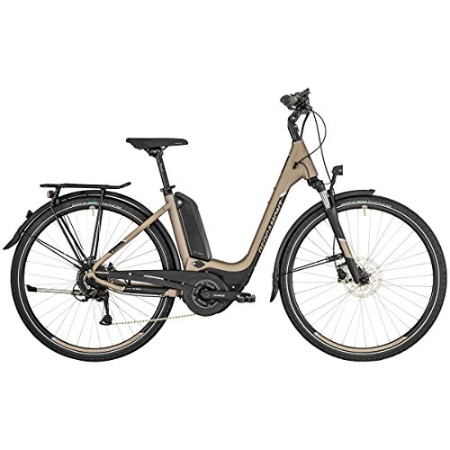 Elektrofahrräder : Bergamont E-Horizon 6 Wave Unisex Pedelec Elektro Trekking Fahrrad bronzefarben / schwarz 2019: Größe: 48cm (165-170cm)