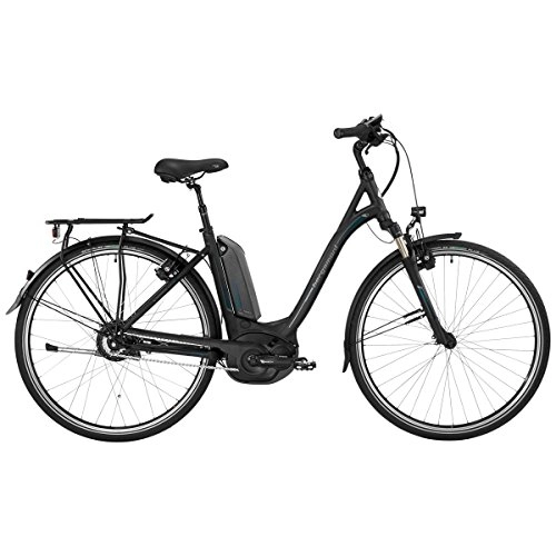 Elektrofahrräder : Bergamont E-Horizon N330 Wave Damen Bosch Pedelec Elektro Fahrrad schwarz / blau 2017: Gre: 56cm (178-186cm)