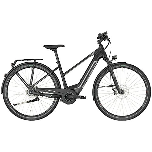 Elektrofahrräder : Bergamont E-Horizon Ultra Damen Pedelec Elektro Trekking Fahrrad schwarz / grau 2018: Gre: 44cm (158-164cm)