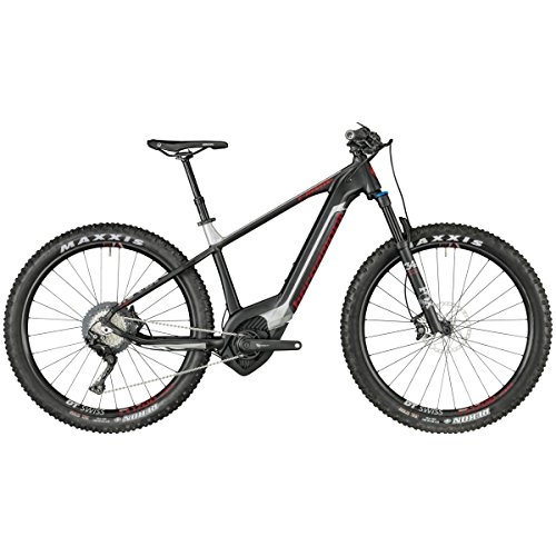 Elektrofahrräder : Bergamont E-Revox Elite Plus 29 Pedelec Elektro MTB Fahrrad schwarz / grau / rot 2018: Größe: M (168-175cm)