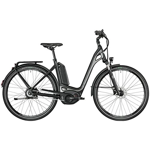 Elektrofahrräder : Bergamont E-Ville N330 Pedelec Elektro Trekking Fahrrad schwarz / grau 2018: Gre: 52cm (171-176cm)