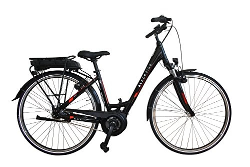 Elektrofahrräder : Black Bird NX-7 RT E-Bike E Bike Pedelec Wave 28" 50cm Rahmen Schwarz Modell 2018