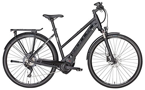 Elektrofahrräder : Bulls Damen E-Bike Trekking 28 Zoll Cross Lite Evo - Akku:500Wh, Shimano Schaltung, Suntour Federgabel
