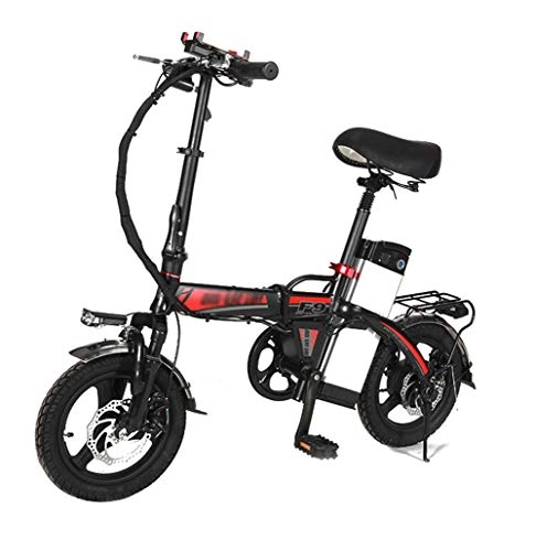 Elektrofahrräder : BYYLH Elektrofahrrad Herren / Damen Klappbar Adult E-Bike Lithium-Akku Roller