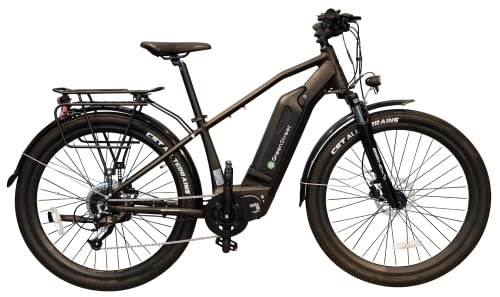 Elektrofahrräder : E-Bike Trekkingbike GS4 250 W 27, 5 Zoll Mattschwarz