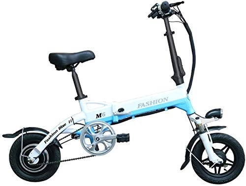 Elektrofahrräder : E-Bikes, Elektrofahrrad Faltbares Elektrofahrrad mit 250-W-Motor, 36-V-6-Ah-Batterie, Smart-Display, Doppelscheibenbremse und DREI Arbeitsmodi