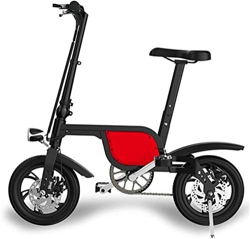 Elektrofahrräder : E-Bikes, Elektrofahrrad Fettreifen E-Bike 36 V 6 Ah Lithium-Batterie 250 W Motor Höchstgeschwindigkeit 25 km / h Scheibenbremse 3 Fahrmodi 12-Zoll-Luftreifen Faltbares Mountainbike für Männe