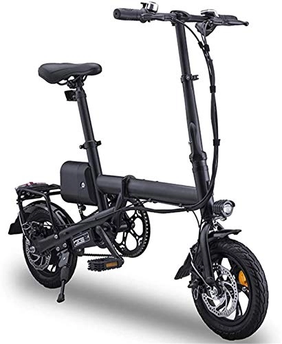 Elektrofahrräder : Ebike e-bike, 12" Folding Electric Bike Erwachsene, Folding E-Bike Leicht mit 350W / 36V Batterie Höchstgeschwindigkeit 25 km / h for Erwachsene & Jugendliche & Commuters Konkurrieren, maximale Zuladu