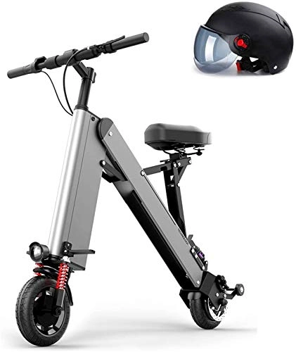 Elektrofahrräder : Ebike e-Bike, Faltbare elektrisches Fahrrad for Erwachsene Folding Ebike mit 350W Motor und Abnehmbarer 48V-Lithium-Batterie, Aluminium Rahmen