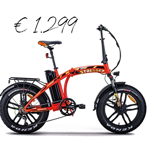 Elektrofahrräder : Ebike NCX STRESSED orange 250 W bis 60 km