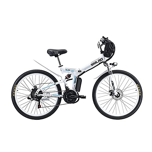 Elektrofahrräder : Ebikes Opvouwbare elektrische fiets voor volwassenen, 26 inch, 48V 13Ah IP54 waterdicht ontwerp, eenvoudige opslag, opvouwbare elektrische fietsen voor mannen