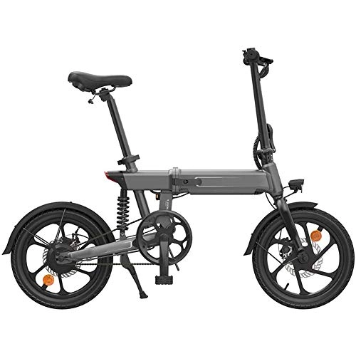 Elektrofahrräder : Elektrisch Klappbar Fahrrad für Erwachsene, Höchstgeschwindigkeit 25 Km / H Super Leichtes Fahrrad, Städtischer Pendler Faltbares Unisex-Fahrrad Zum Radfahren im Freien