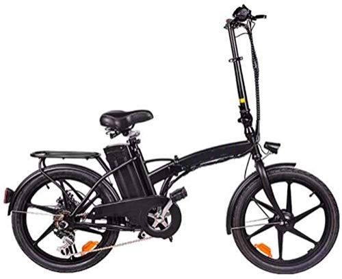 Elektrofahrräder : Elektrische E-Bikes, zusammenklappbare Elektrofahrräder für Erwachsene 20 Zoll, Aluminiumlegierungsrad Fahrräder 36V10A Lithium-Ionen-Batterie Fahrrad Männer Frauen Sport Outdoor Radfahren