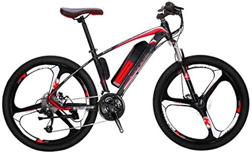 Elektrofahrräder : Elektro-E-Bikes, 26-Zoll-Mountain-Elektrofahrräder, kräftige Federgabel, Boost-Fahrrad aus Aluminiumlegierung für Erwachsene, Radfahren, Outdoor-Shopping