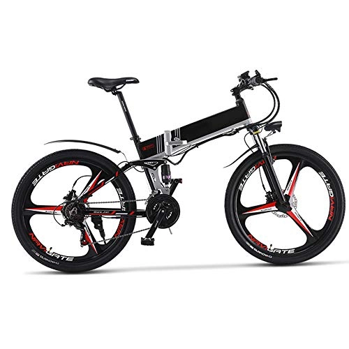 Elektrofahrräder : Elektrofahrrad 26 Zoll e Bike Mountainbike, 36V 250W Heckmotor, 13Ah 468Wh Cells Lithium-Ionen