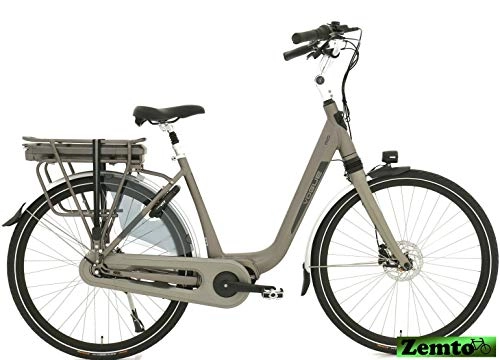 Elektrofahrräder : Elektrofahrrad Mio 8 Gang Mittelmotor, Hydr.-Scheibenbremsen, Mattgrau 51 cm