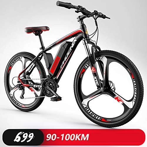 Elektrofahrräder : ERICN 26 Zoll Mountainbike, geeignet ab 165 cm, Scheibenbremse, Shimano 27 Gang-Schaltung, Vollfederung, Jungen-Fahrrad & Herren-Fahrrad