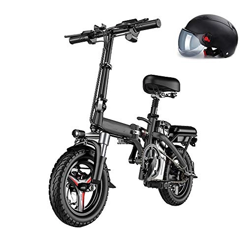 Elektrofahrräder : Falt-E-Bike Designbike, Klapprad, 14 Zoll Leicht Pedelec Klapprad, Faltrad E-Bike Kompakt Fahrrad, E-Falt Bike Klappfahrrad Elektrofahrrad, Elektrobike, 48V / 250W, 25AH